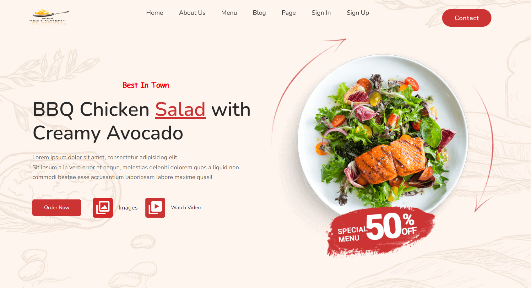 Web Restaurant